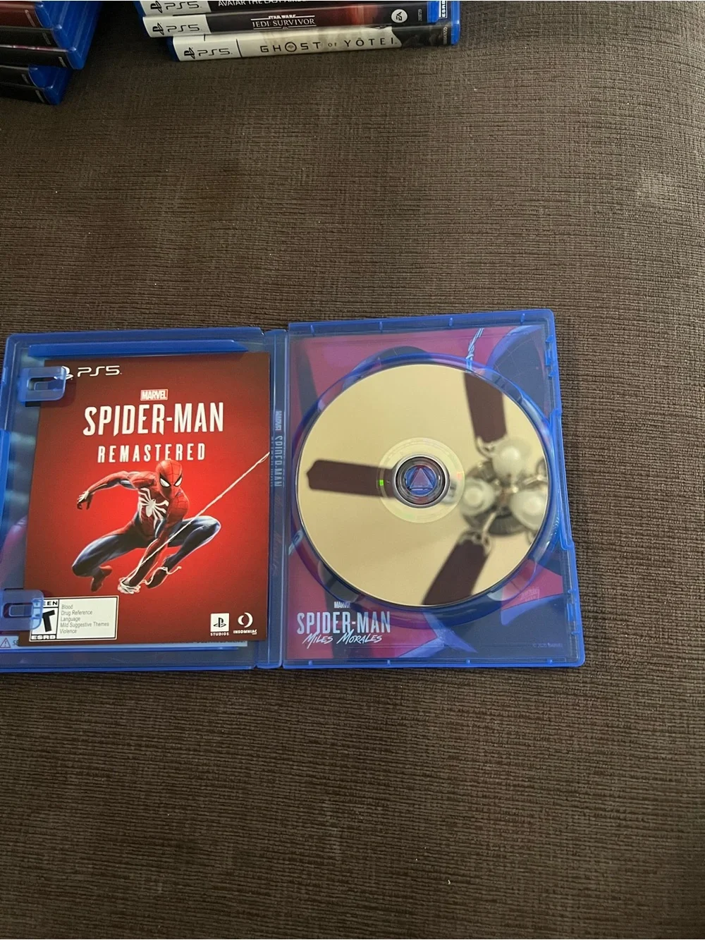 Marvel Spider-Man: Miles Morales PS5 Game - Black & Red Cover